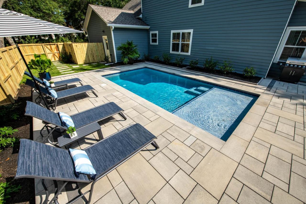 Luxury Beach House W/ Backyard Oasis. Heated Pool. Hilton Head Island Buitenkant foto